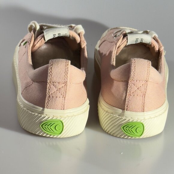 CARIUMA Women's OCA Low Pink Canvas Sneakers Sustainable & Comfortable Size 7.5 - Picture 4 of 13